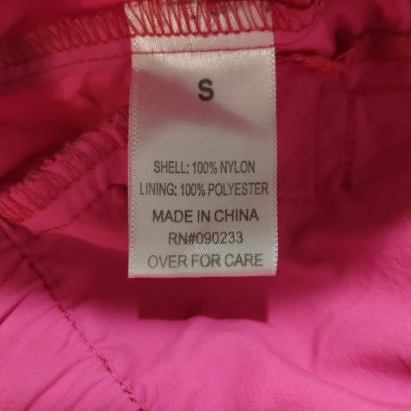 PLAYBOY by PACSUN Hot Pink Hoodie Nylon Poly size Small Reflective Logo - Picture 15 of 17